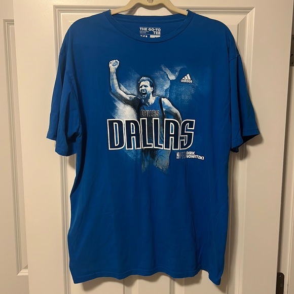 Men’s Dallas Mavericks Dirk Nowitzki T-Shirt - Picture 1 of 8